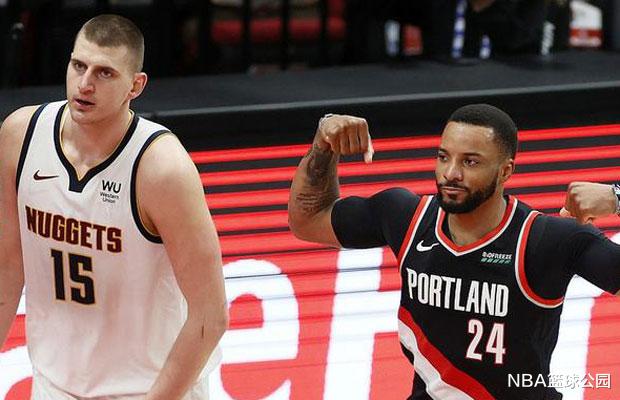 开拓者队|84+17！三巨头打崩开拓者，约基奇天神下凡+创纪录，安东尼落寞出局