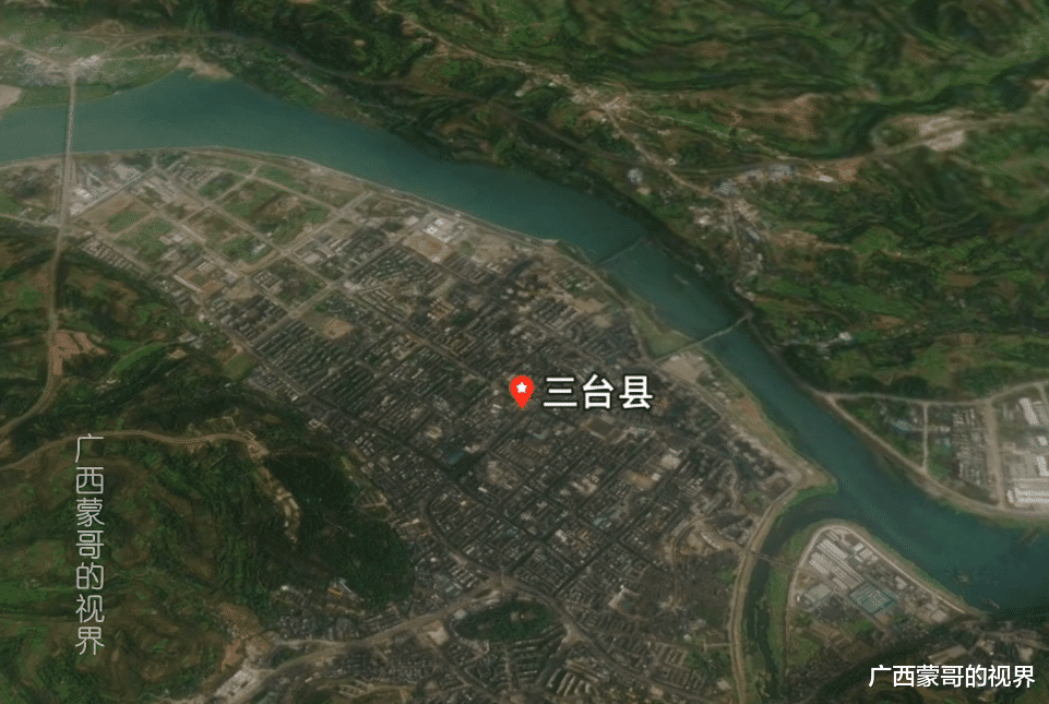 广西蒙哥的视界 卫星图看：四川人口最多的10个县(市)，哪个更有发展潜力？