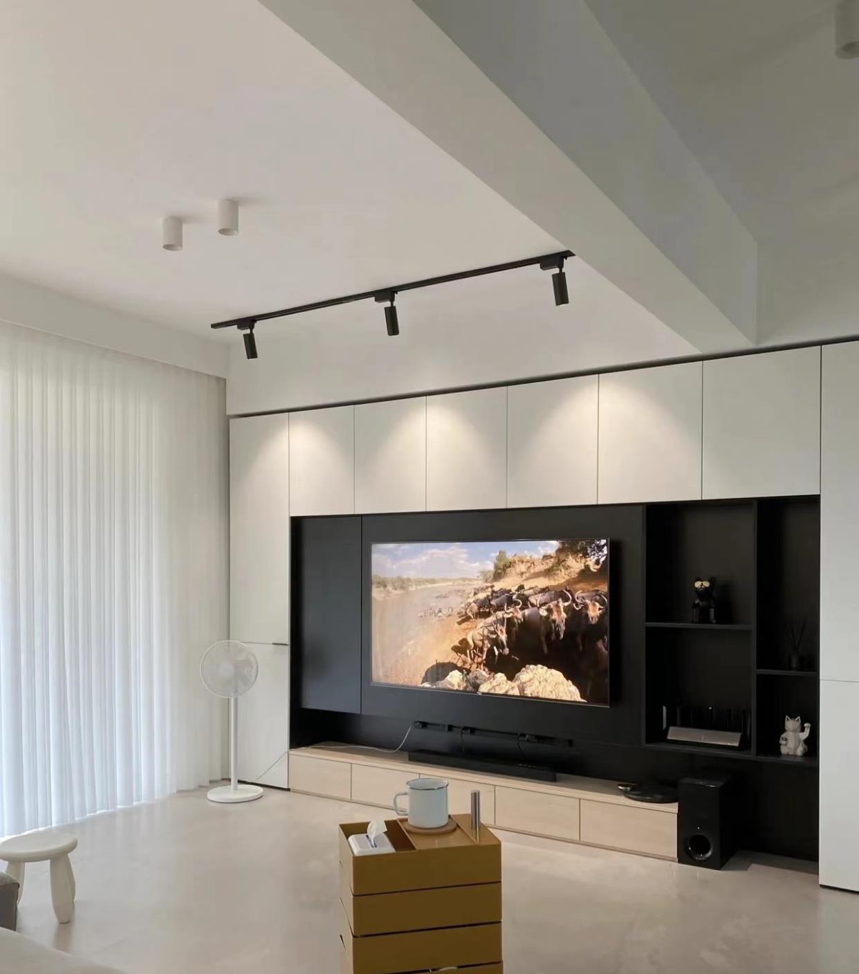 110㎡简约风，花费10W做橱柜，全屋“空无一物”，太舒适了