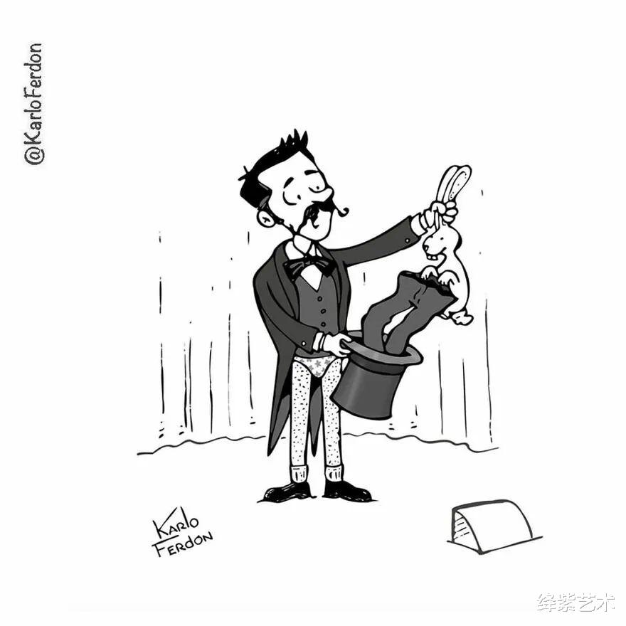 漫画家|20幅幽默的漫画，简单又好笑，看完压力一下就释放出来了