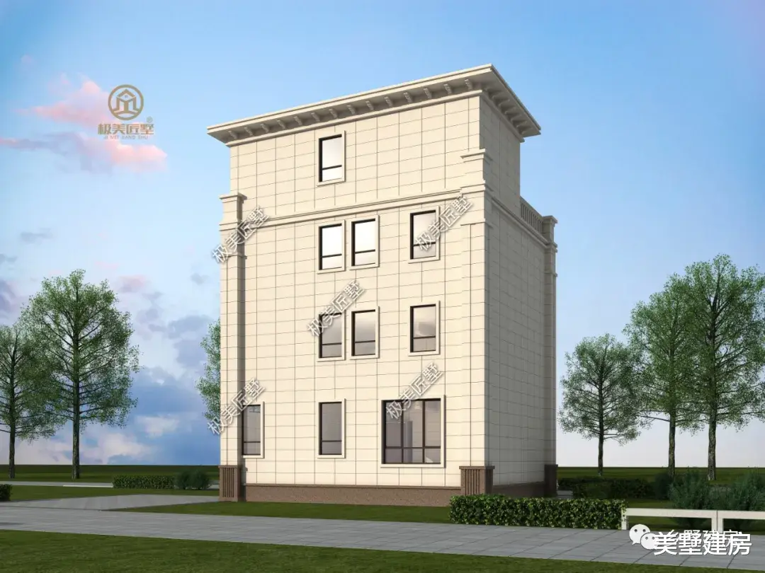 占地不足百平怎么建好房，这样设计就不错，喜欢就收藏