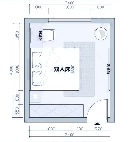推荐一些卧室布局图！按需设计！
