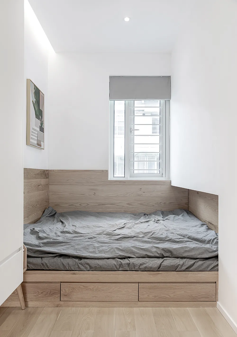 59㎡二手老破小改三室，空间利用到每一寸！