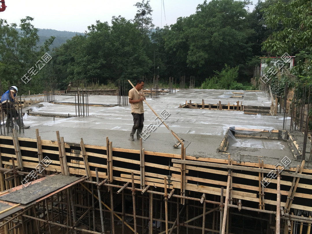 混凝土|花110万在老家建中式合院！这才是豪宅该有的样子！太美了