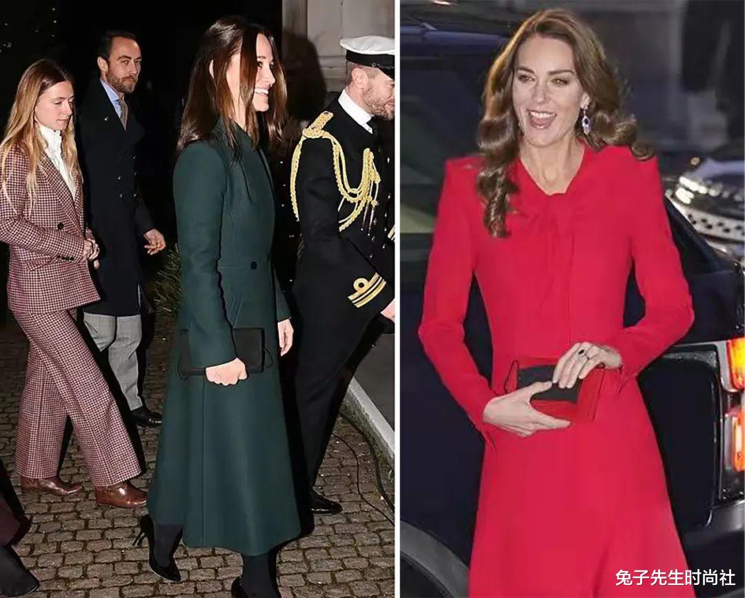张智霖|凯特带娘家5人见皇室一家，妹妹皮帕低调惊艳，66岁母亲真有范
