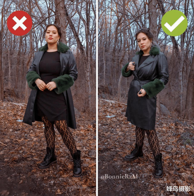 2021东京奥运|49张照片解锁拍照误区，同一个胖妞姿势对了太显瘦，简单实用