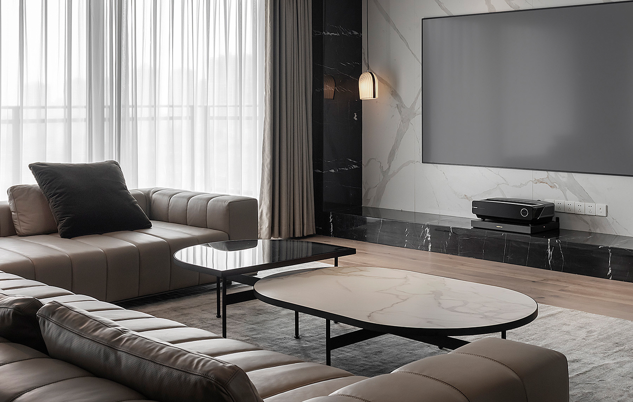 208㎡现代台式，花百万打造的简约四居，晒晒现场照