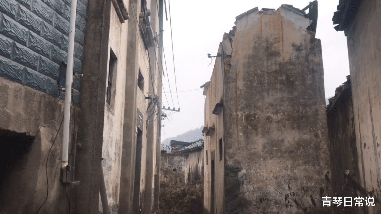 青琴日常说 安徽一个曾有上千人生活的村子，十年里只余一两人，全因后面的山