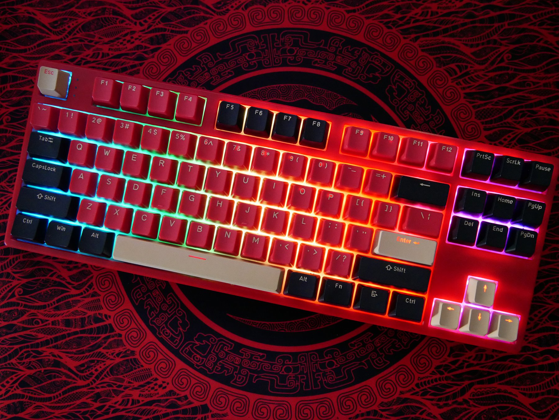 机械键盘|年轻人的第一把法拉利——HELLO GANSS HS87T 机械键盘