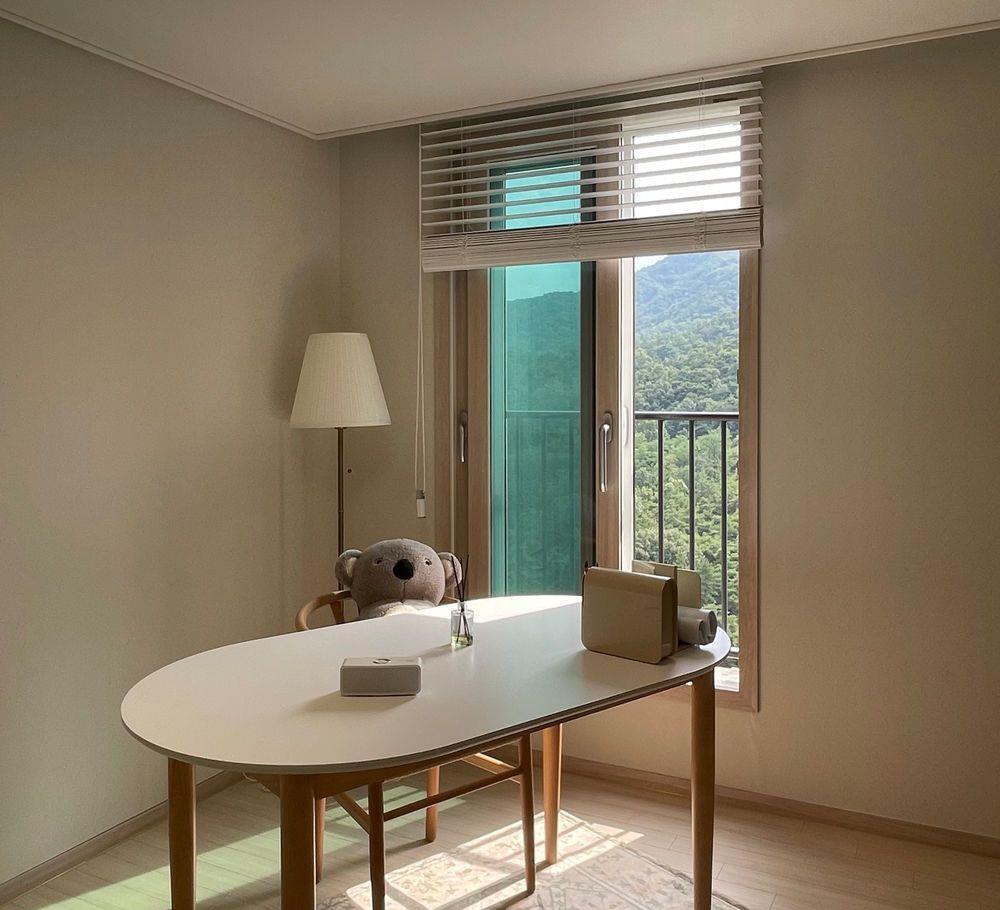 |这对韩国夫妻好会做减法,100平全屋清干净走极简风,越住越舒适