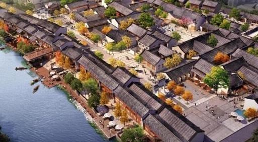 古镇 重要通知,浙江耗资139亿打造“人造古镇”,如今核心街已开放