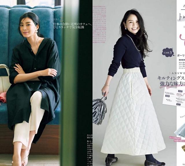 静静时尚达人 40岁女性学会穿“黑白配”，简约不挑人，打造出满满的高级感