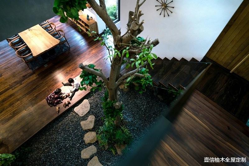 壹信柚木全屋定制|柚木屋 – 文化与环境相互作用的现代木屋设计