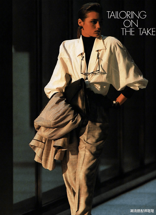 穿衣搭配|80年代的女人现在看也不过时，职场当中的女人，可以多学学