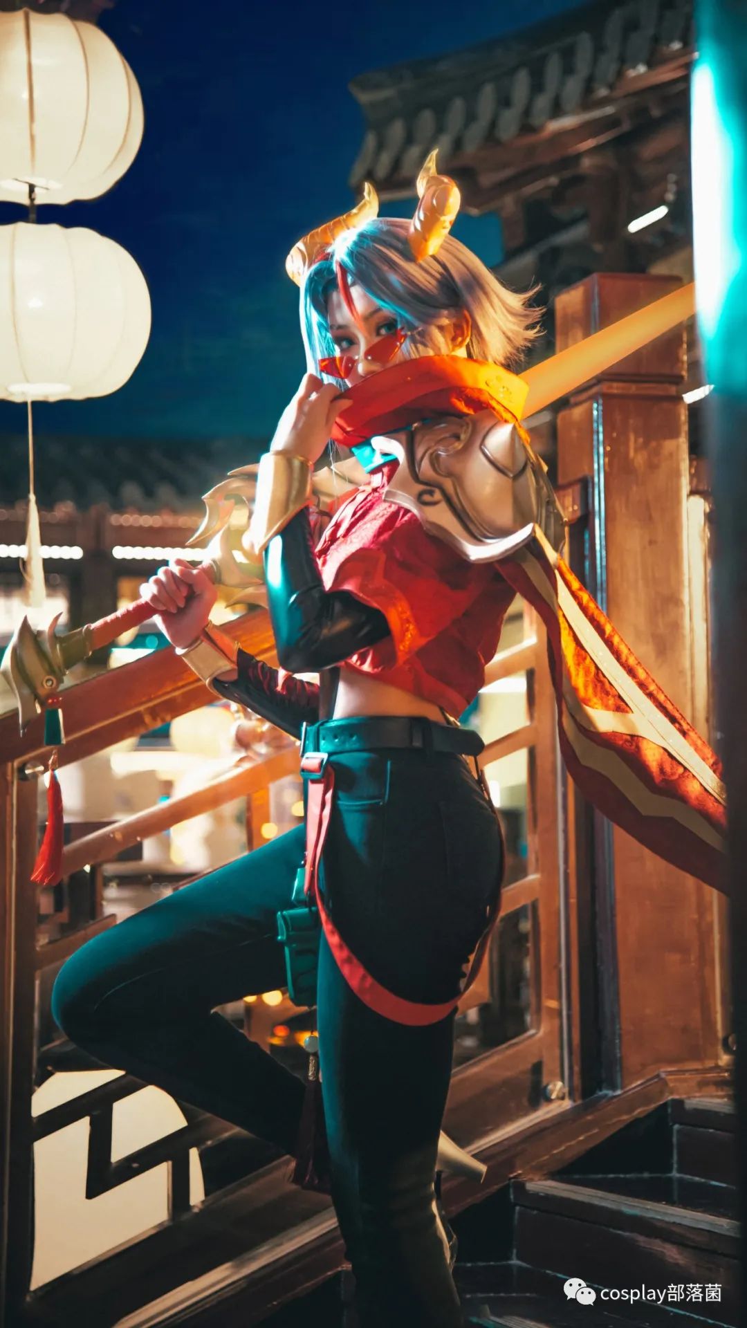|cos：英雄联盟菲奥娜cos正片@小龙虾