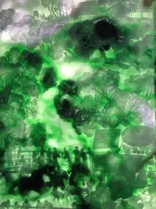 翡翠|旷世奇作:翡翠《清明上河图》