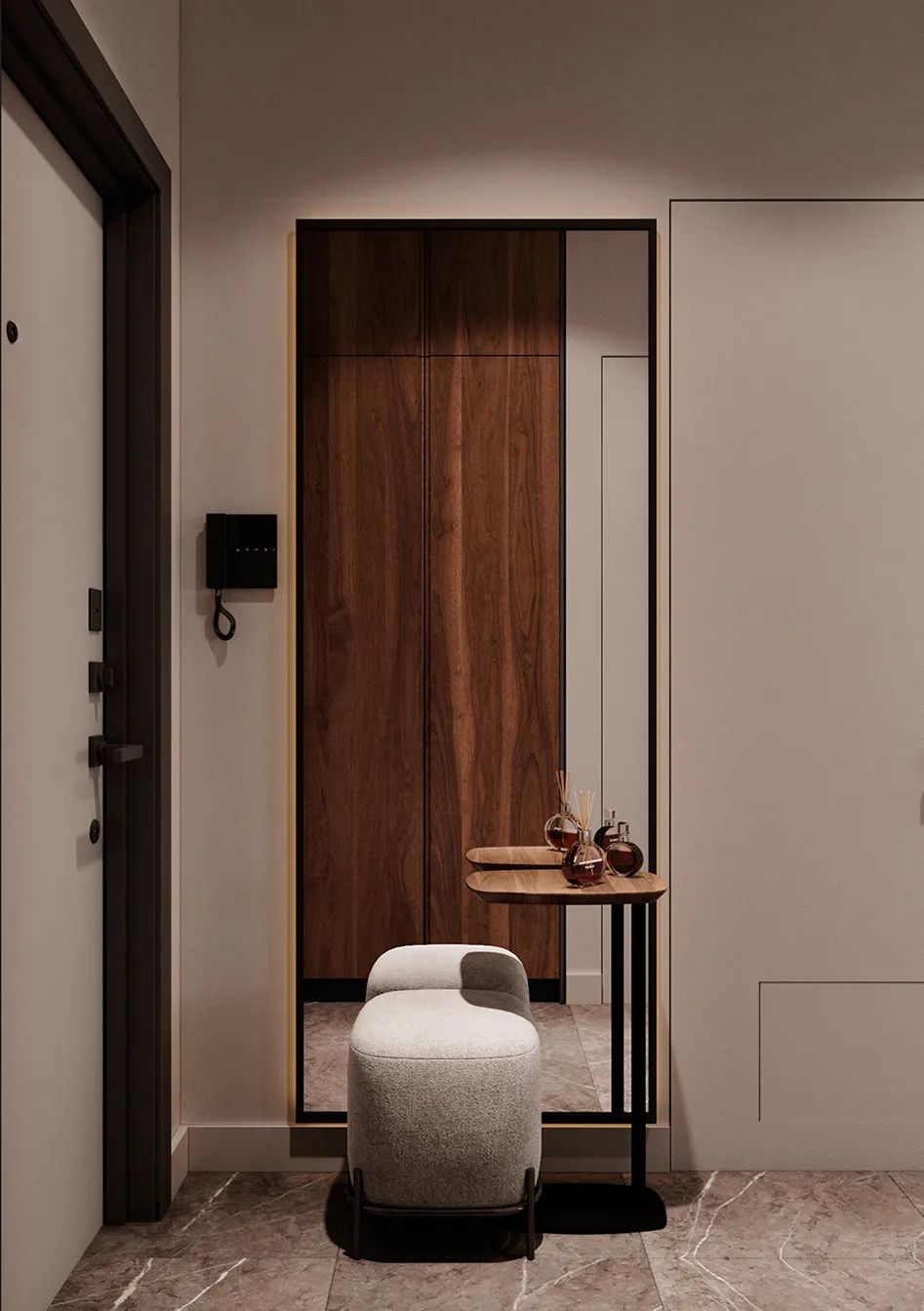 室内空间设计师：极简原木风，宁静的美学！