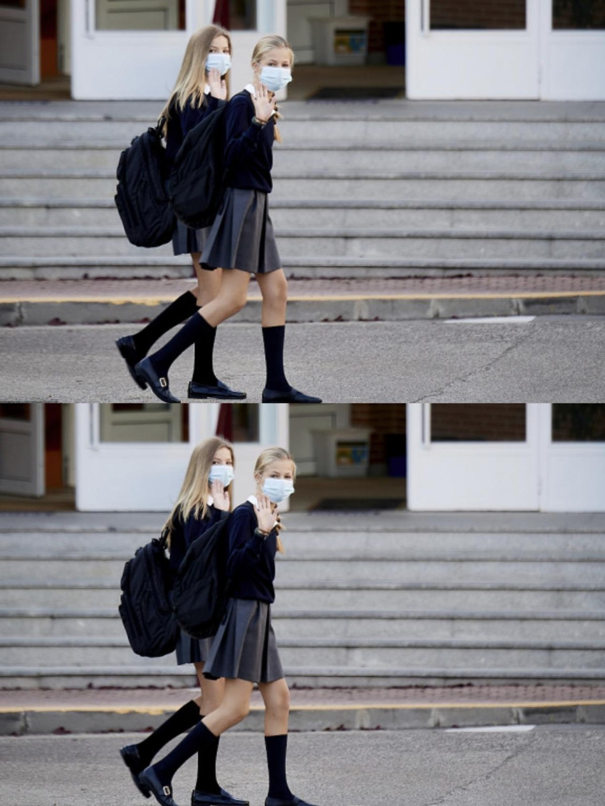 白小白的衣橱 西班牙王室穿衣也朴素，女王储穿背心短裤出门，和普通小孩没区别