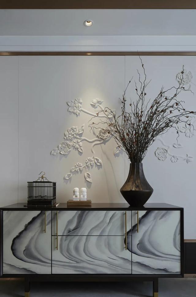 135㎡㎡现代禅意,安静文雅的装饰,儒雅端庄的气质