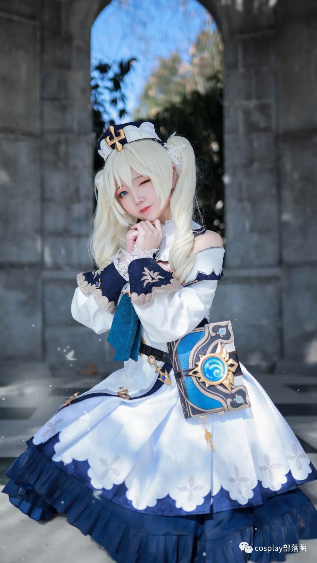 |cos：原神芭芭拉cos正片@楚楚子