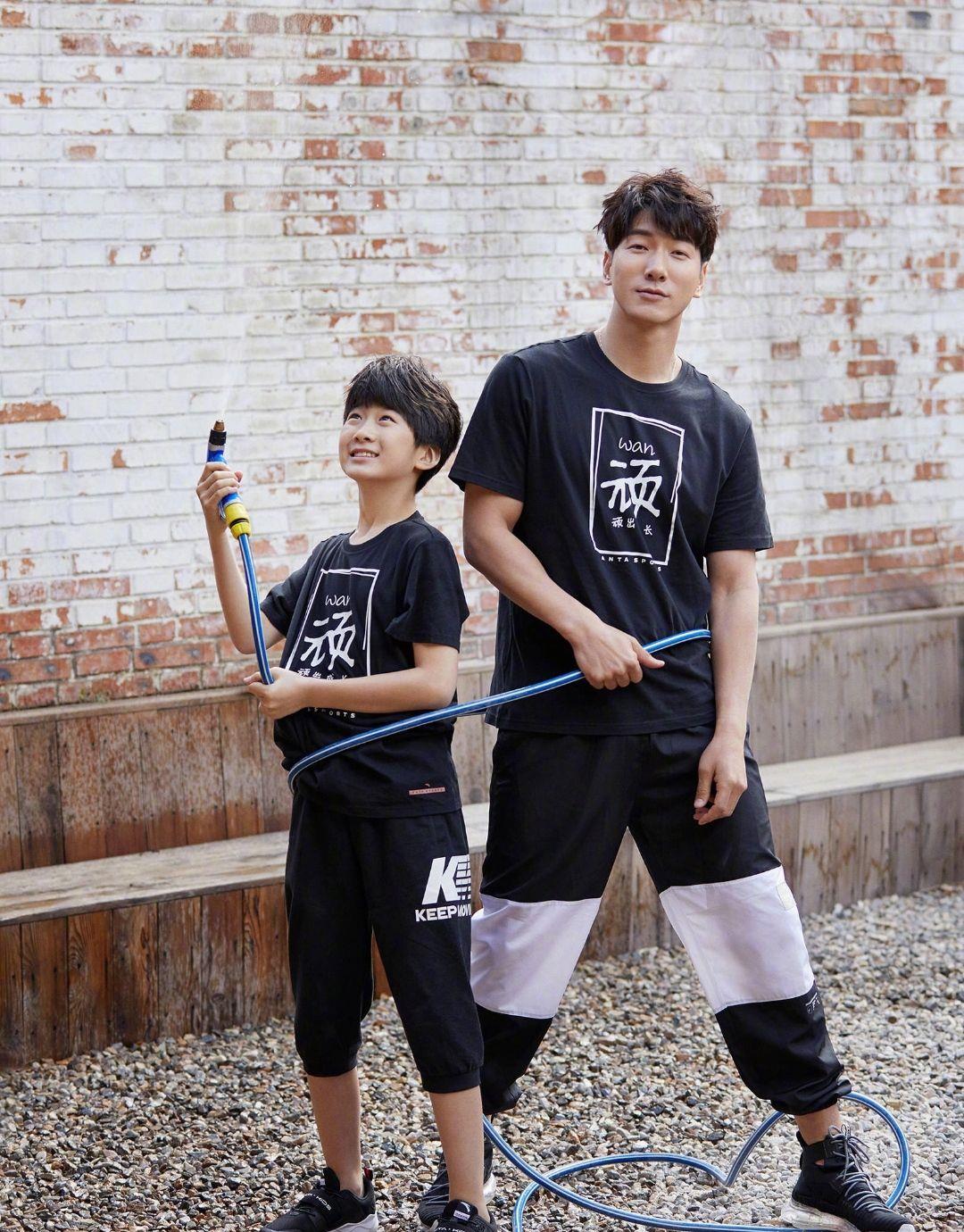 张亮|张亮带儿子钓鱼被偶遇，13岁天天暴风式生长，身高近180直逼爸爸