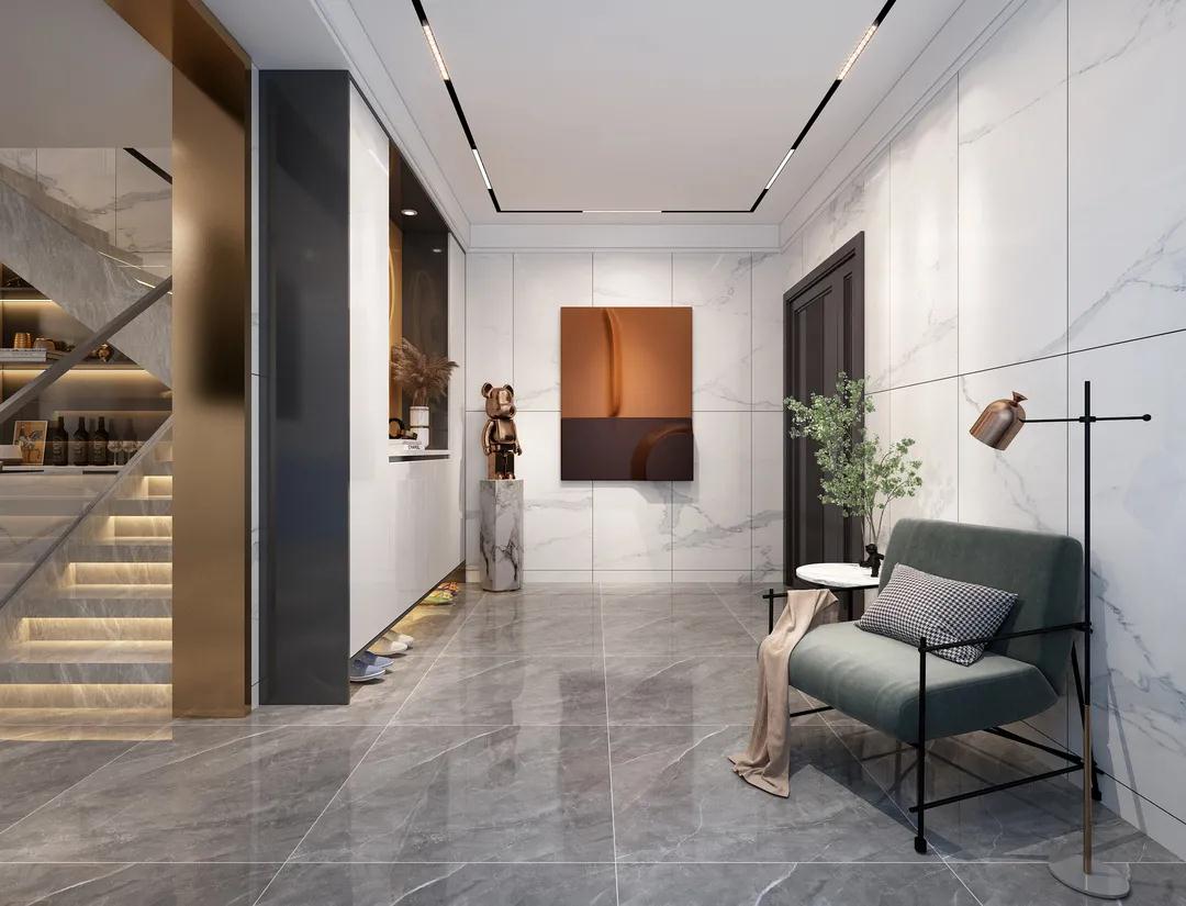 现代轻奢风复式装修 雅致住宅惊艳了时光