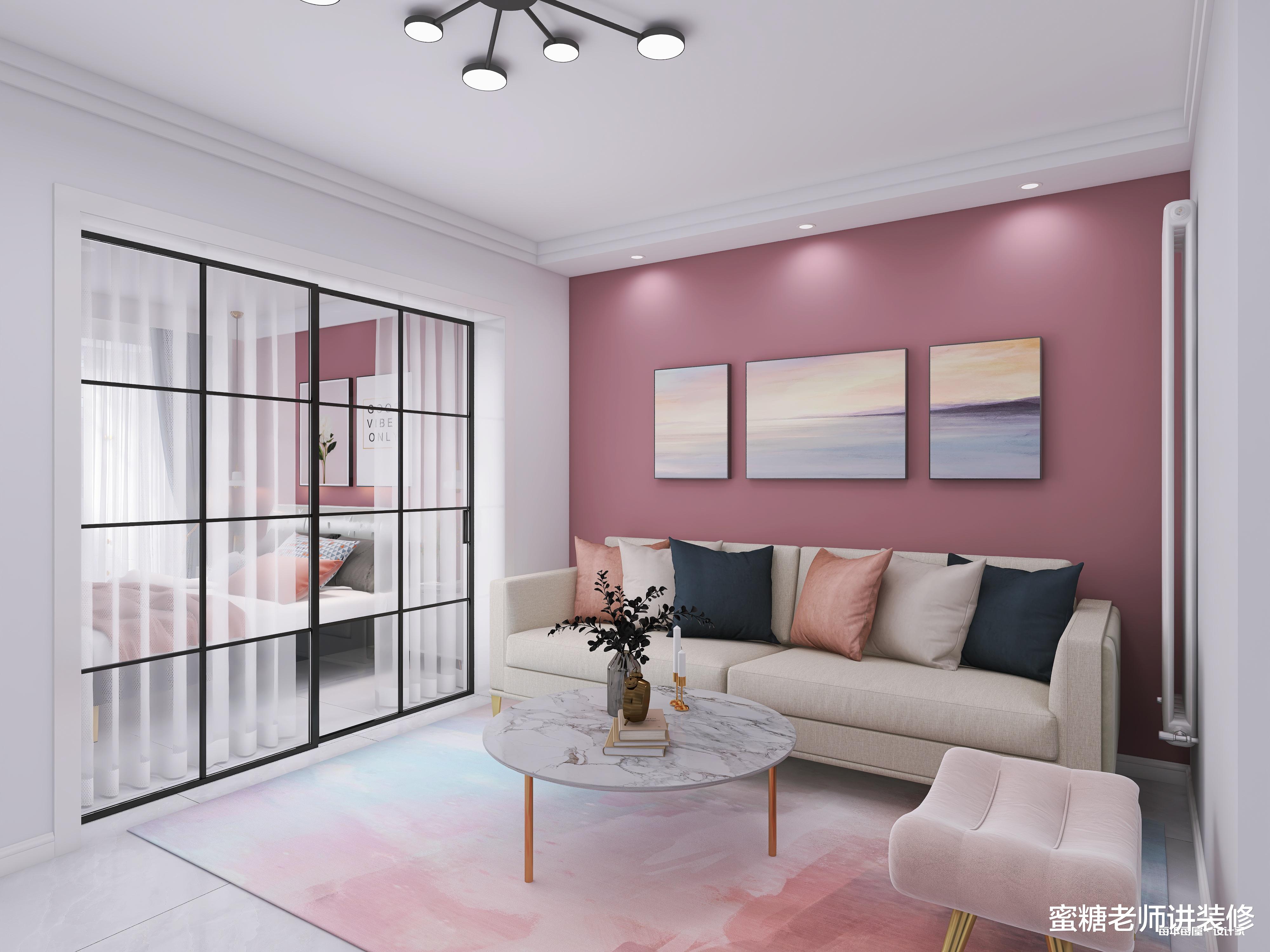 |65平米小两居如何装修成90平米的感觉？这套婚房就是最直接的案例