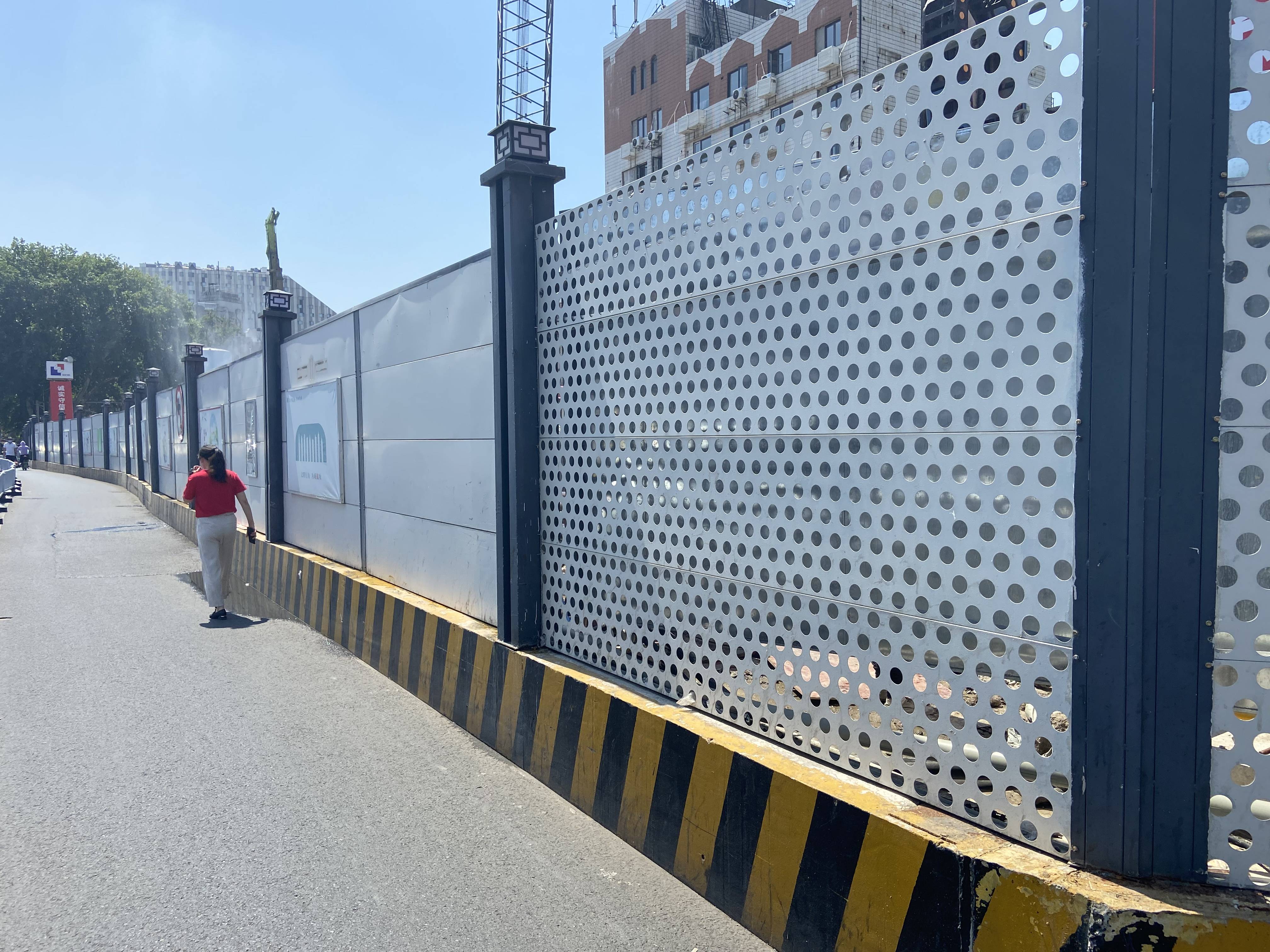 深标装配式围挡建筑外围围蔽新式建筑工地外围围挡