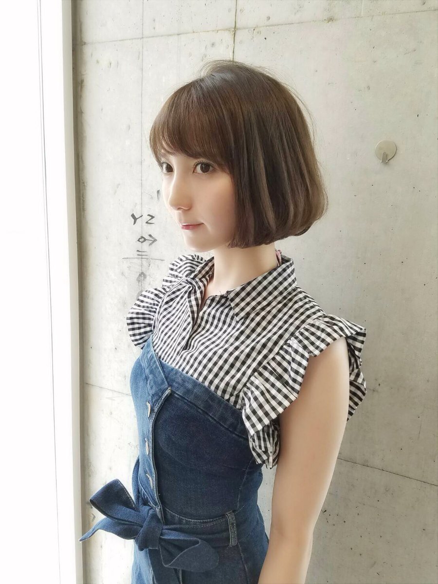 短发|清纯漂亮的短发美女