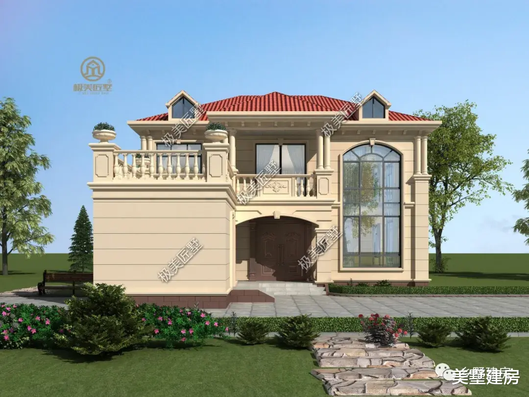 农村建房不用愁,简欧风格最适合,喜欢快收藏