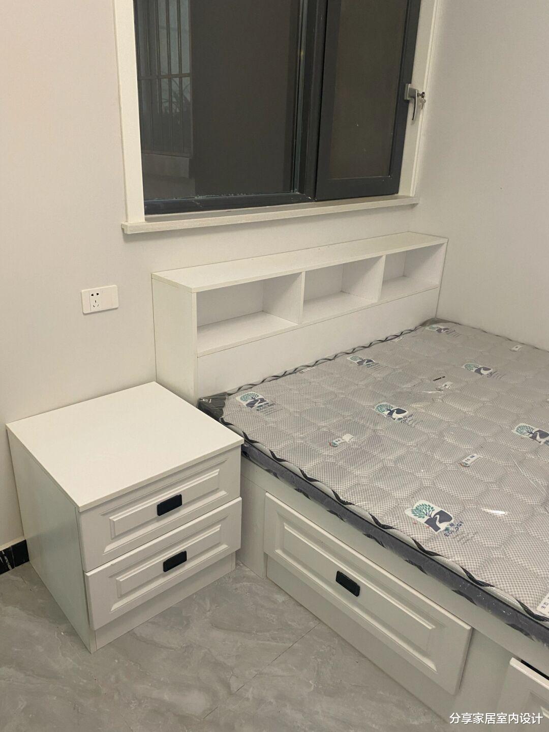 新房终于布置家具,效果很满意,尤其是全屋定制的柜子,美观实用