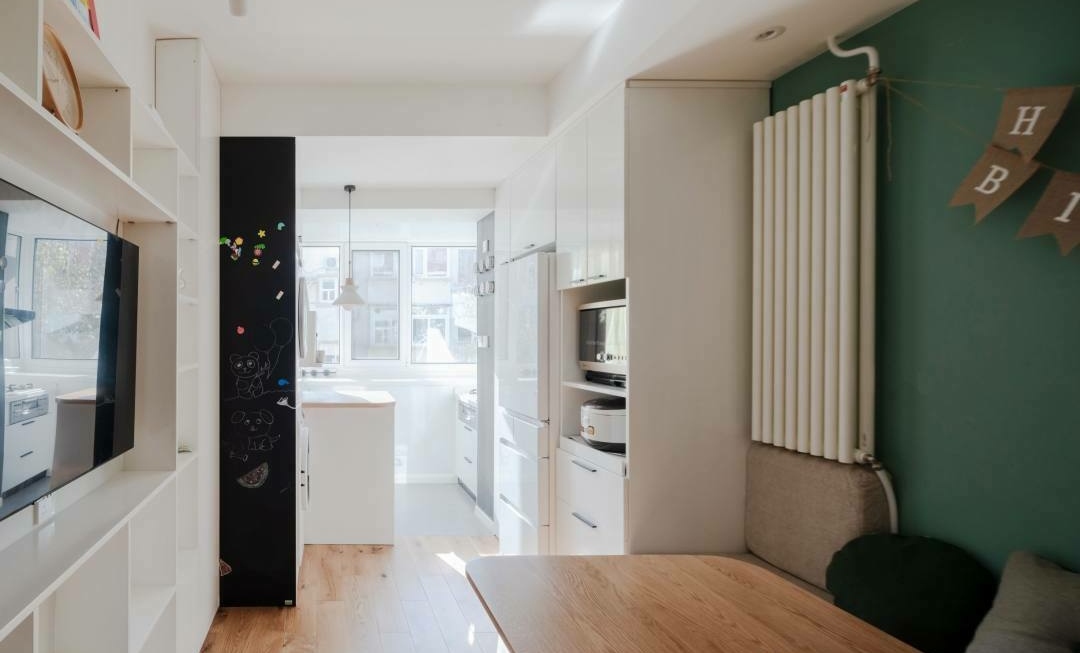 新住家居|北京一家五口挤49㎡小家，空间丝毫不浪费，住起来超顺心！