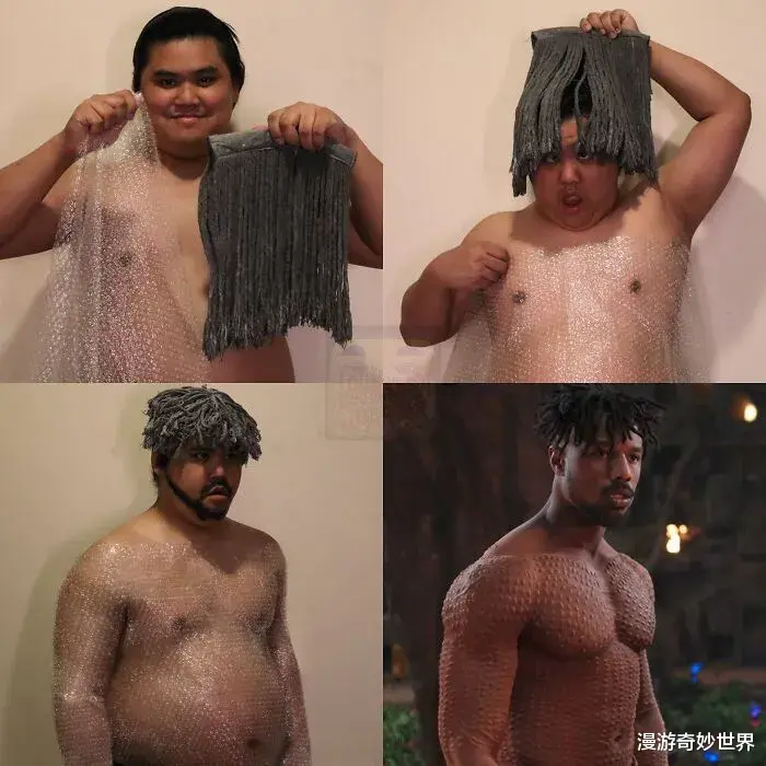 漫游奇妙世界|泰国小哥沙雕低成本Cosplay,脑洞极其逆天,画风无比辣眼…