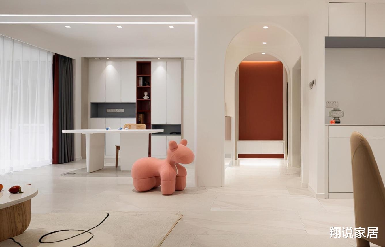 翔说家居|120㎡三室简约风,极致的简约感让人温馨又安逸,真让人羡慕