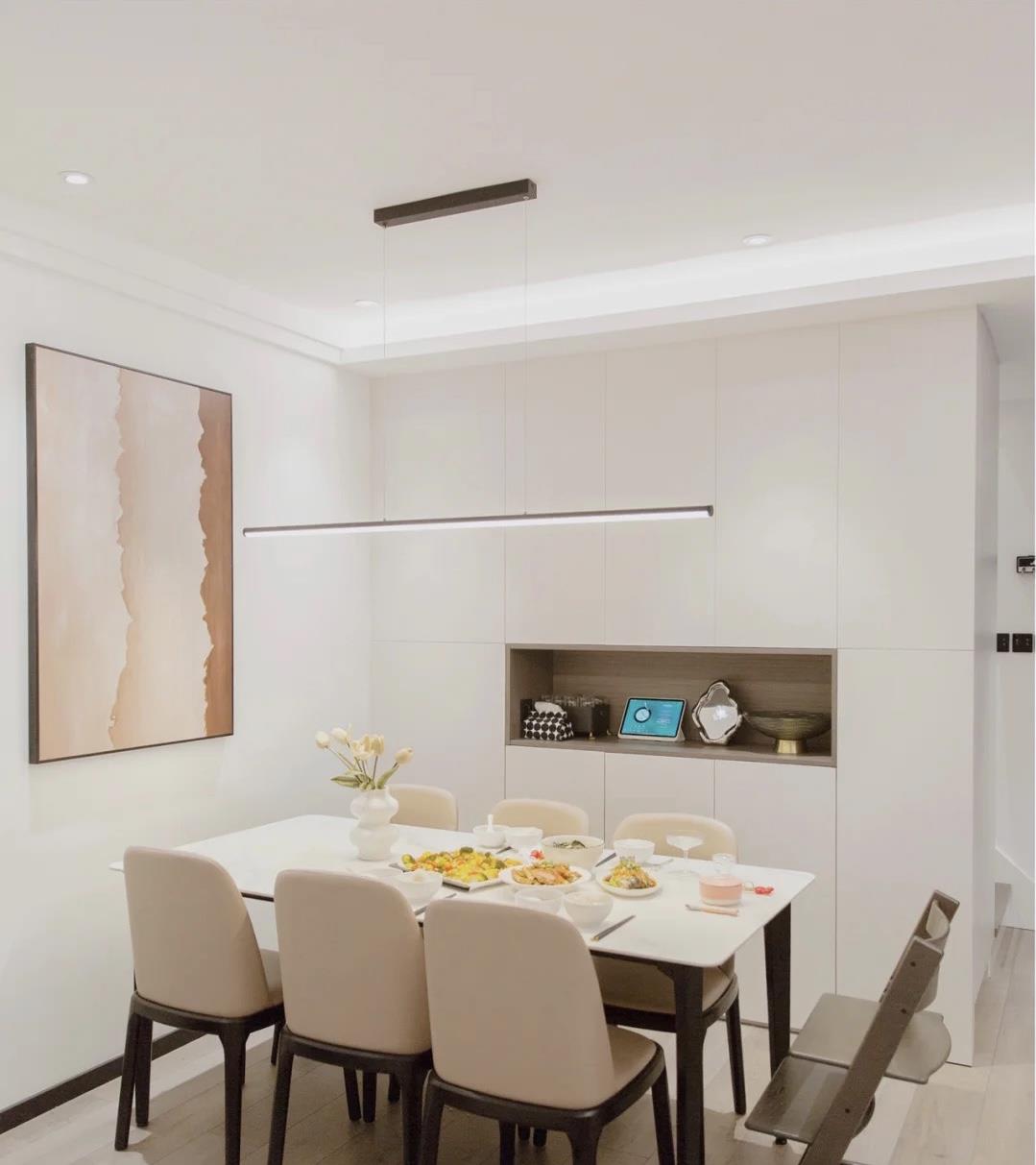 不顾家人反对，坚持要做大白墙无主灯设计，装完效果出乎意料的好