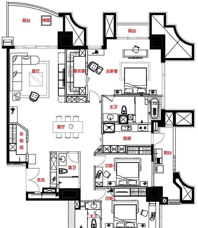 退休|退休夫妻俩晒出192㎡新家,全屋没有一丝俗气,享受人生的后半场