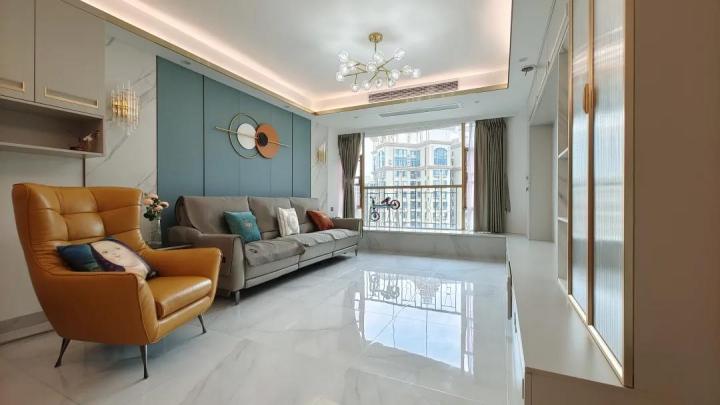 |108平现代轻奢风老房改造,钻石户型超强收纳,从心定义家装美学