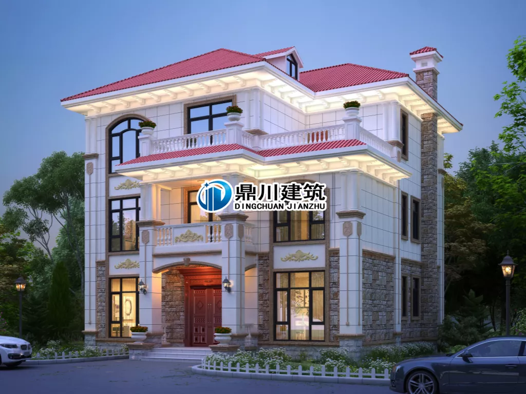 |精美三层农村别墅，12×12米，满意度极高户型，精心设计造好别墅
