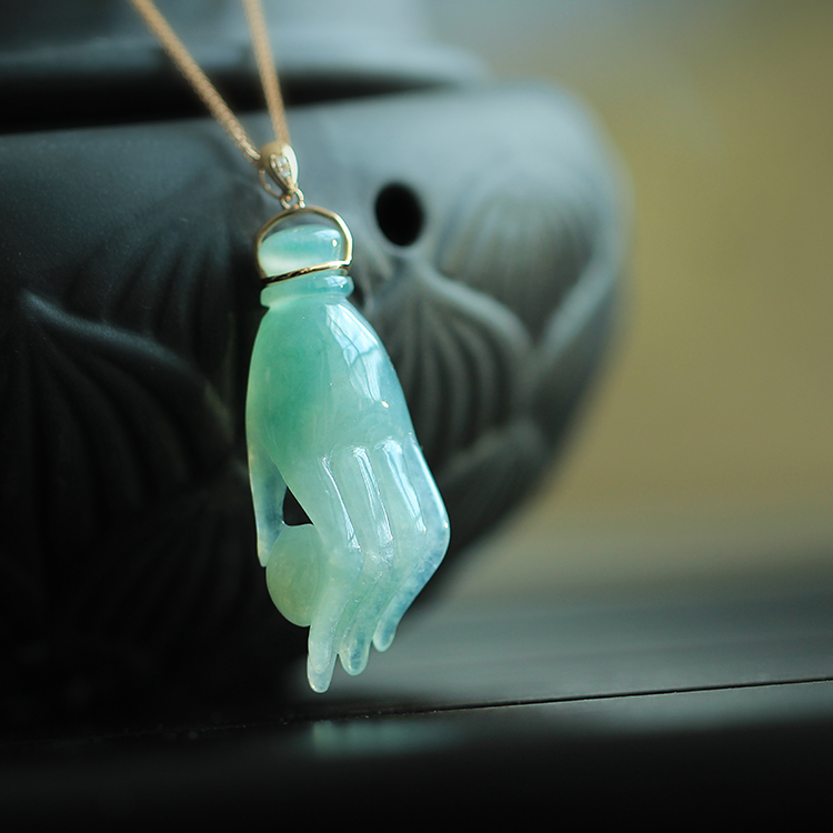 雕刻|佛公周边来袭｜来看看翡翠佛手的破壁出圈之路