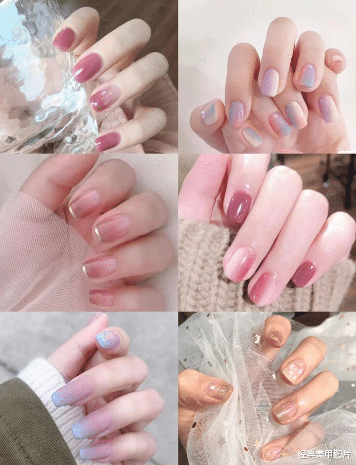 美甲|气质百变的晕染美甲，可盐可甜，做过的集美们都说好