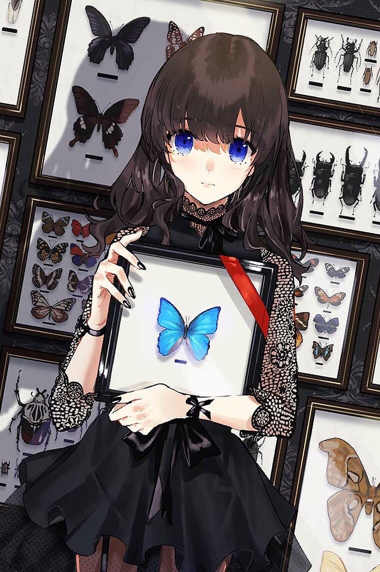 |画风清新脱俗，总之就是很好看的那种插画作品
