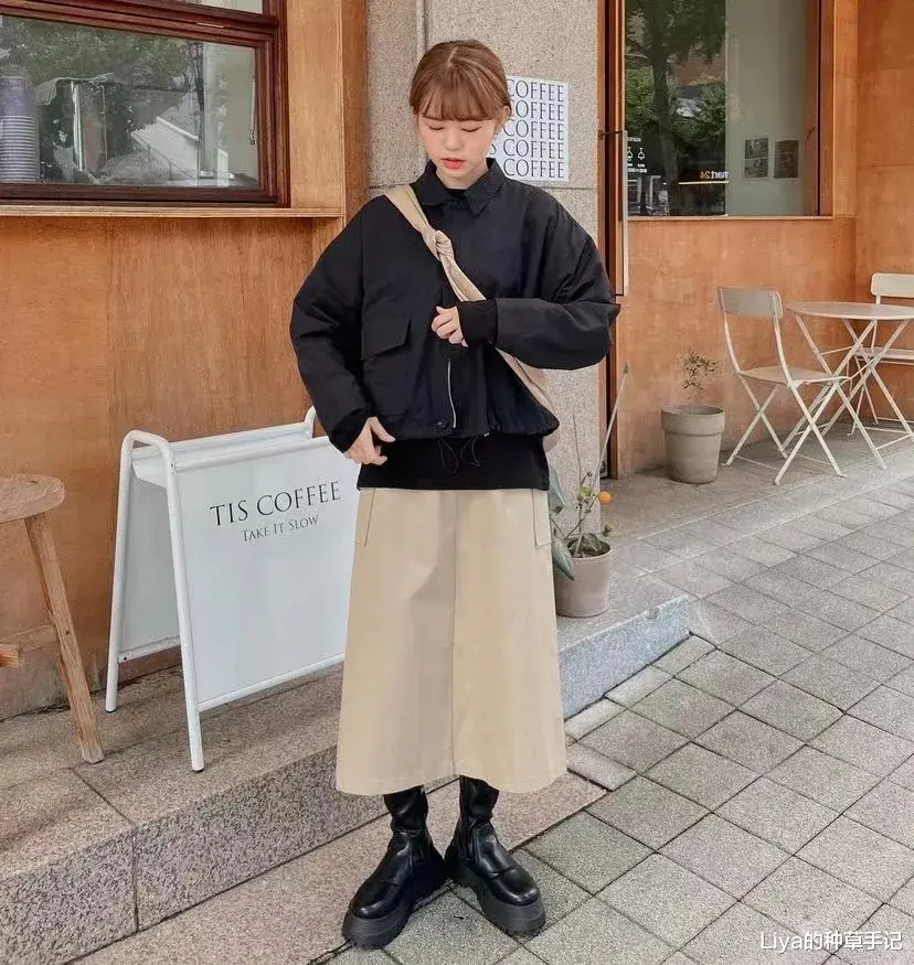 Liya的种草手记 保暖穿搭,不露腿也很美