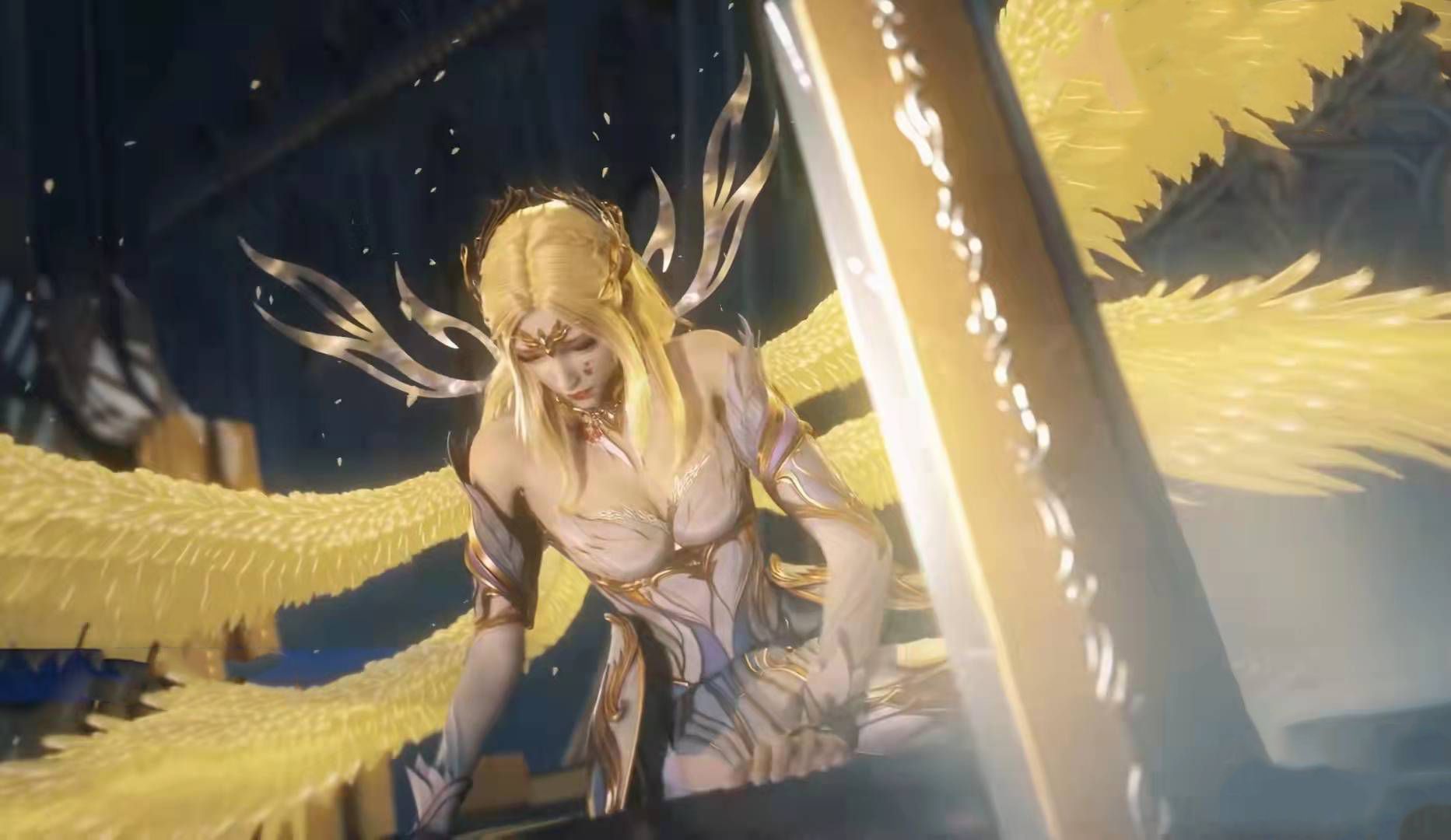 比比东|斗罗:千仞雪再现比比东被千寻疾羞辱的动作,狼狈的模样很无助