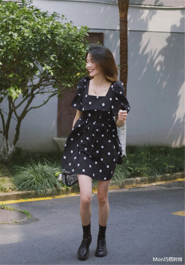 Mon巧搭时尚|今年流行的“裙子+夏季靴”也太美了吧!洋气显高,小个子也适合