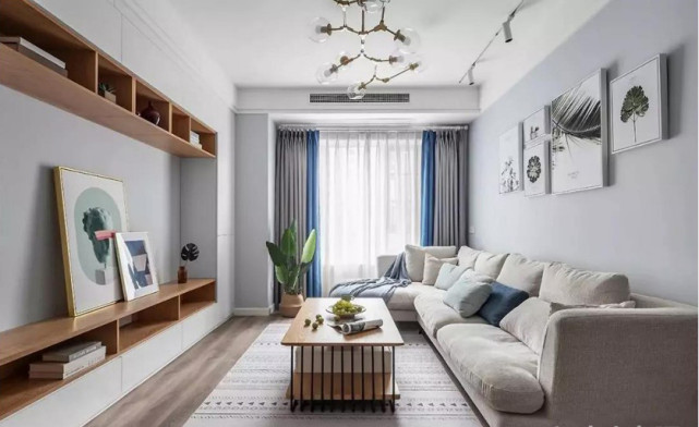 86平日式风二居室不统一的色彩增加代入感与仪式感