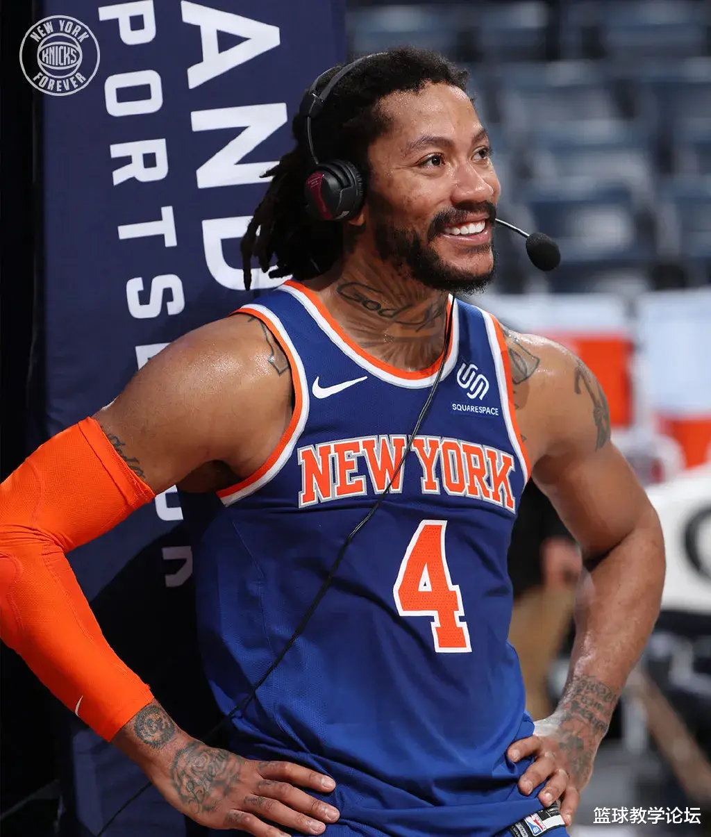 罗斯|场均19.5分4.8助攻！正负值+105！罗斯笑了，笑成一朵玫瑰花