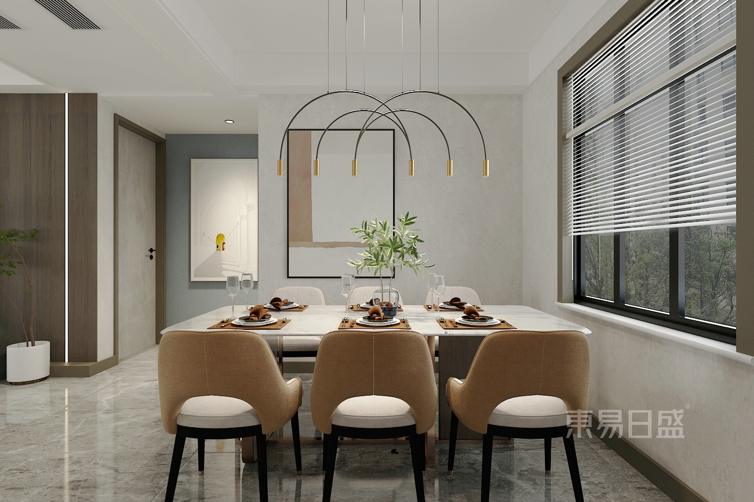 139㎡三居室现代风,感受生活的精致与时尚