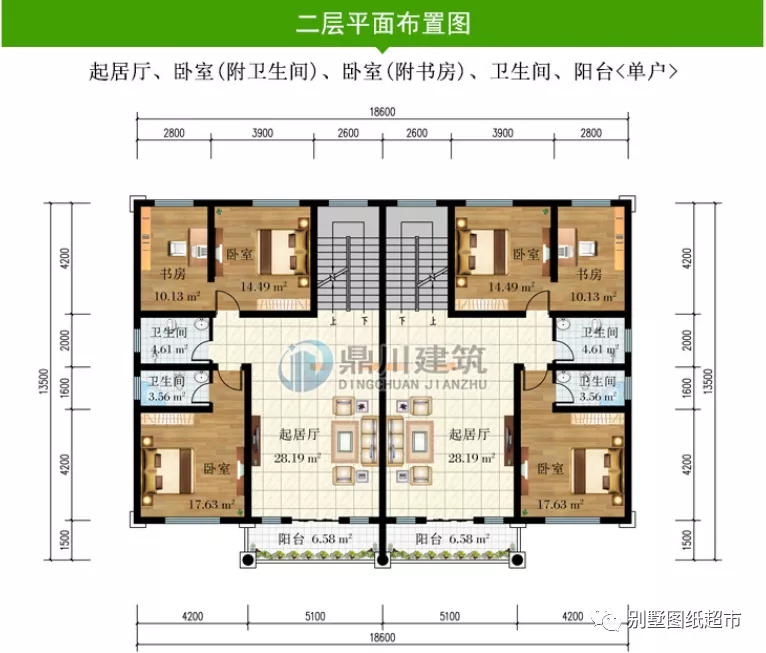 兄弟建房，双拼就是比独栋实用，3套双拼户型，哪套更适合农村