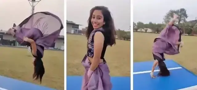 love健身|印度女医生穿纱丽健身,肌肉附体,网友却说:穿好衣服再来健身