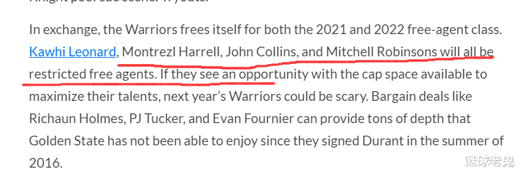 篮网队|2换1、3换1?勇士一出手就是3巨头!库里无克莱也要争冠